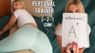 your teacher can pass the subject  only if you fuck it  personal trainer roleplay countdown